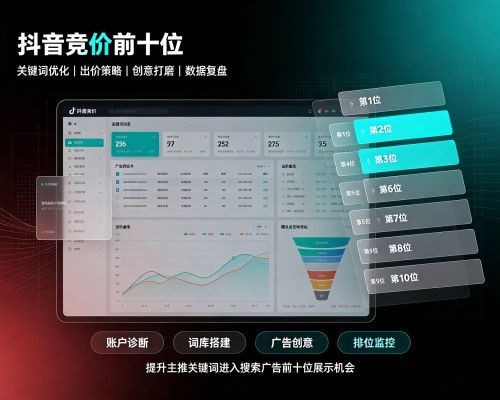 红岗抖音搜索竞价